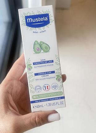 Догляд для шкіри mustela крем проти себорейних скоринок