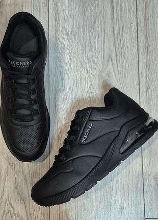 Идеал. оригинальные кроссовки skechers uno 2 black 39 р 25 см