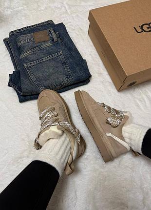 Ugg lowmel sneaker beige 4
