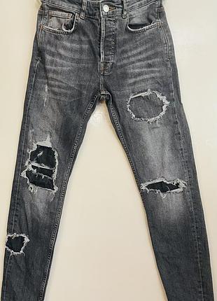 Джинси рванки zara 2
