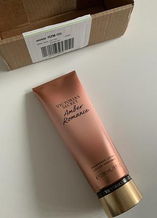 Лосьйон крем вікторія сікрет amber romance для тіла шкіри парфумований зволожуючий vs victoria secret прянощі