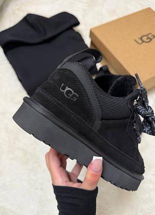 Ugg lowmel sneaker black