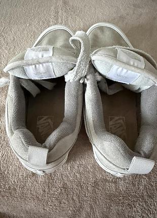 Кросівки vans сірі замшеві 3
