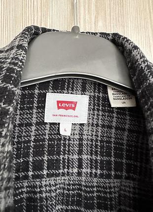 Фланелева сорочка в клітинку levi’s 2