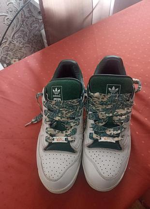 Кросівки чоловічі adidas end to end білі, зелені, розмір 48 / 31 см