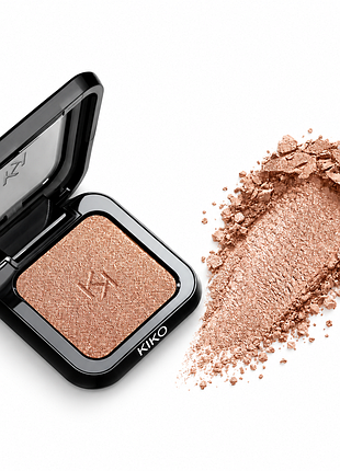 Тени для век kiko milano maxi mod high pigment eyeshadow - 04 rosiest gold - розовое золото rose gold (000304-04)
