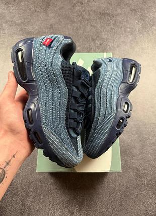 Кросівки nike air max 95 x levis blue 2