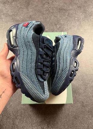 Кросівки nike air max 95 x levis blue 3