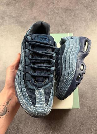 Кросівки nike air max 95 x levis blue 4