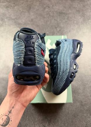 Кросівки nike air max 95 x levis blue 6