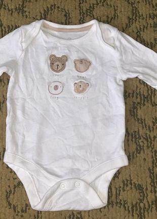 Боди 🐻 mothercare 0-1 мес