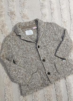 В'язаний кардиган zara для хлопчика 92