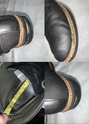 Кожаные дезерты / ботинки barbour оригинал, демисезон 8