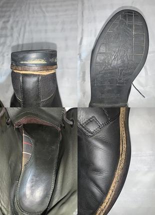 Кожаные дезерты / ботинки barbour оригинал, демисезон 9