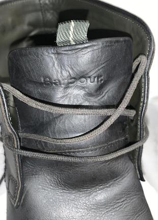 Кожаные дезерты / ботинки barbour оригинал, демисезон 5