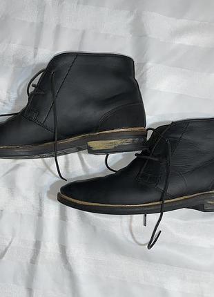 Кожаные дезерты / ботинки barbour оригинал, демисезон 10