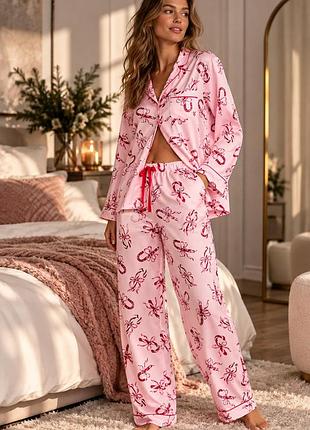 Сатинова піжама victoria’s secret оригінал