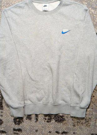 Світшот чоловічий nike сірий