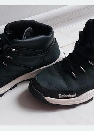 Черевики на хлопчика timberland демісезонні, чорні, 23.5 см