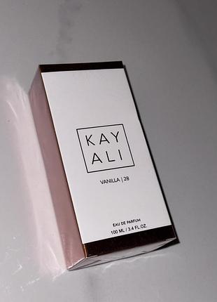 Шлейфові жіночі парфуми  kayali vanilla 28 каялі 100 ml франція✨ духи парфюм шлейфовий аромат