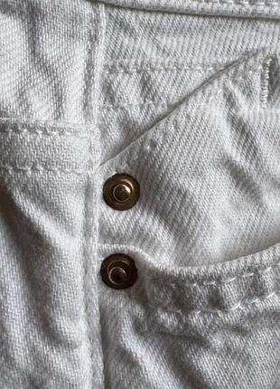 Джинси білі zara 34/xs 2