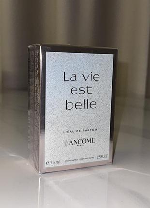 Шлейфові жіночі парфуми lancome la vie est belle 75 франція✨ духи парфюм шлейфовий аромат ланком