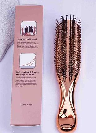 Расческа расческа для волос scalp brushронзовый цвет
