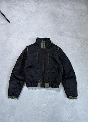 Вінтажний дутий бомбер y2k balenciaga style розмір м
