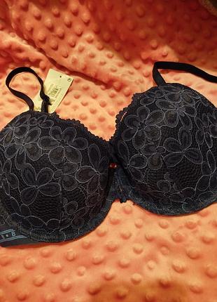 Бюстгальтер жіночий marks & spencer колекція бутік, синій, 80 в