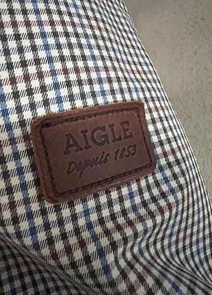 Плащ в клетку, преміум бренд ,aigle 5