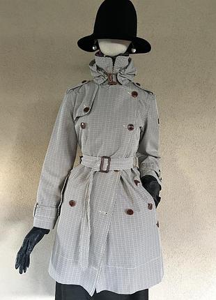 Плащ в клетку, преміум бренд ,aigle 6