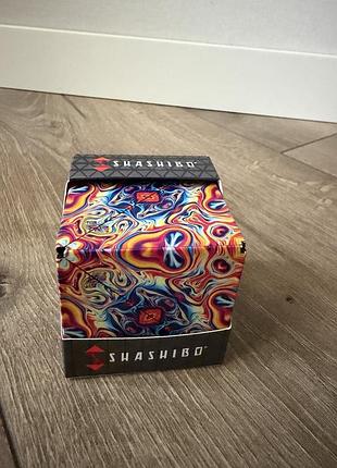 Розвиваюча іграшка shashibo куб-пазл різнокольоровий