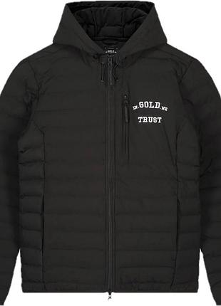 Куртка дитяча in gold we trust the k1 hood jet black чорна 3-4 роки