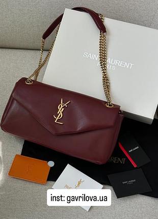 Сумочка calypso in plunged lambskin burgundy❤️