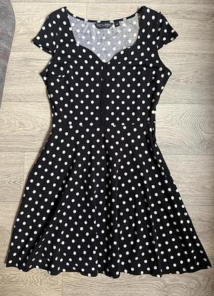Сукня в горошок dorothy perkins