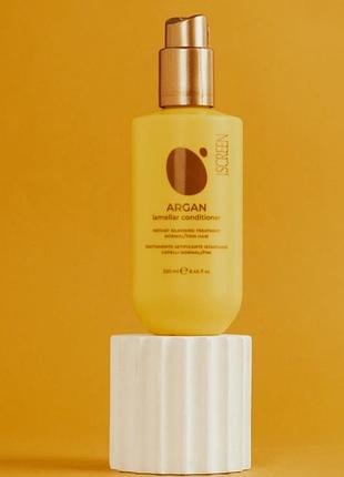 Кондиціонер screen argan lamellar conditioner для нормального та тонкого волосся, 250 мл