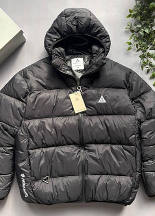 Nike acg пуховик черный