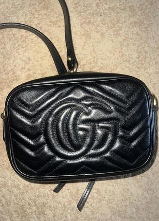 Шкіряна сумка gucci орігінал 3