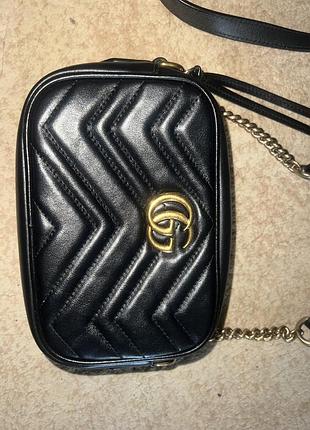 Шкіряна сумка gucci орігінал 2
