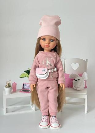 Лялька paola reina 13212 carla у брендовому костюмі, 32 см
