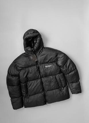 Пуховик armani exchange «milano / new york»