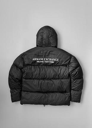 Пуховик armani exchange «milano / new york» 3
