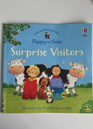 Книжка дитяча англійською suprise visitors