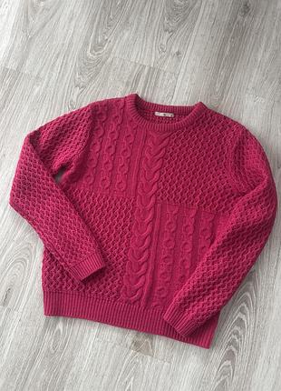 Светр жіночий фуксія акриловий р.12 (s/m)