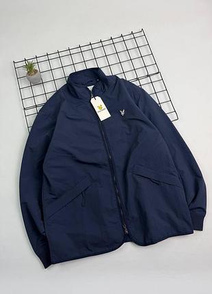 Вітрівка lyle and scott темно-синя