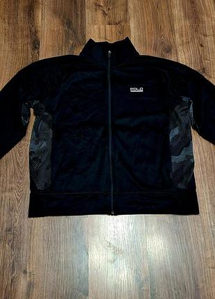 Мужская уникальная спортивная кофта олимпийка polo ralph lauren sport оригинал
