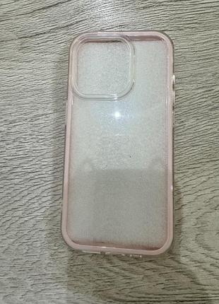 Прозорий чохол для iphone 15pro