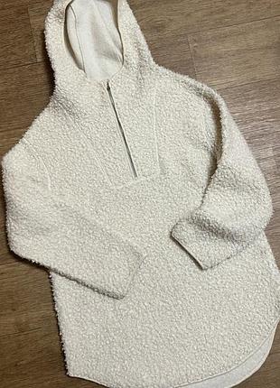 Світшот анорак жіночий h&m молочний розмір xs-s