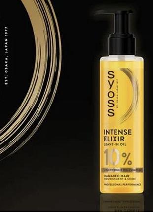 Олія для волосся syoss intense elixir