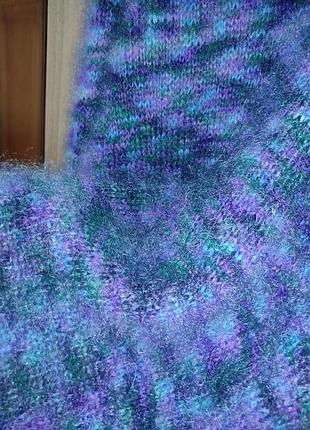 Мохерный свитер (100% мохер, ручная работа) 4